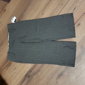 👖MOSSIMO LOW RISE PINSTRIPE CROPPED PANTS